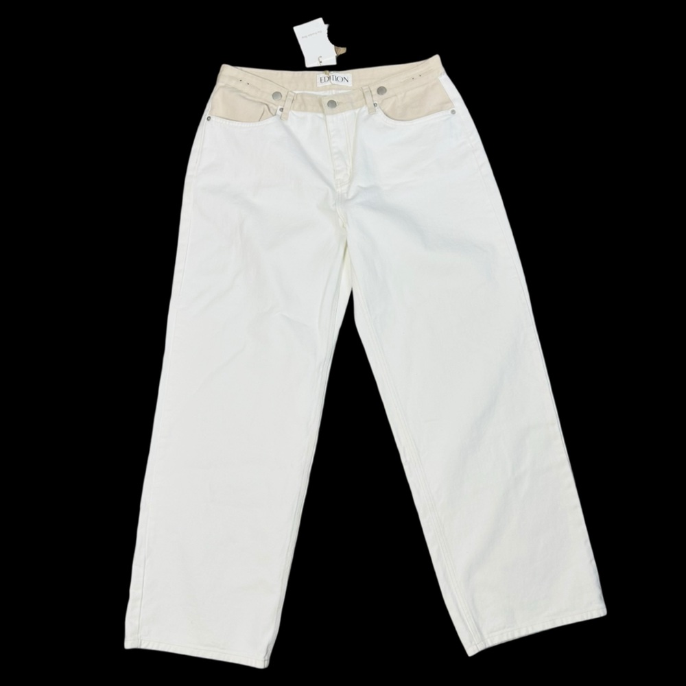 Frankie Shop Women's White Jeans - Picture 2 of 15